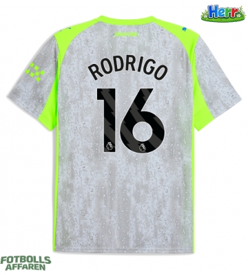 Manchester City Rodri Hernandez #16 Tredje Tröja 2025-26 Kortärmad